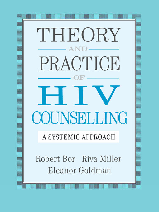 Title details for Theory and Practice of HIV Counselling by Robert Bor - Wait list
